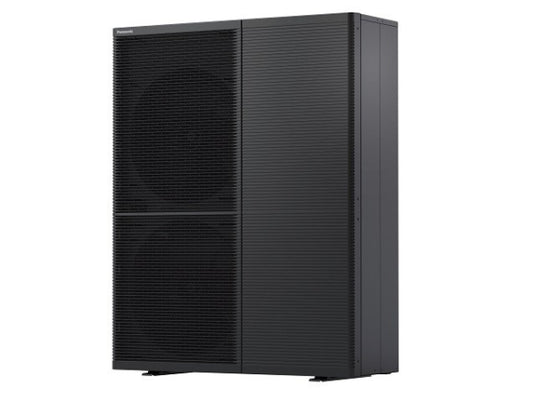 Panasonic Aquarea T-CAP 12kW Luftwärmepumpe Monoblock 400V R290 mit Kombi-Hydromodul 185L, Generation M